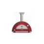 Alfa Forni Moderno 2 Pizze Hybrid-Pizzaofen Antique Red