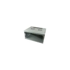 ALLNET Netzwerkschrank 19' 4HE 1-teilig T444 B541mm Lichtgrau SMQ-Serie