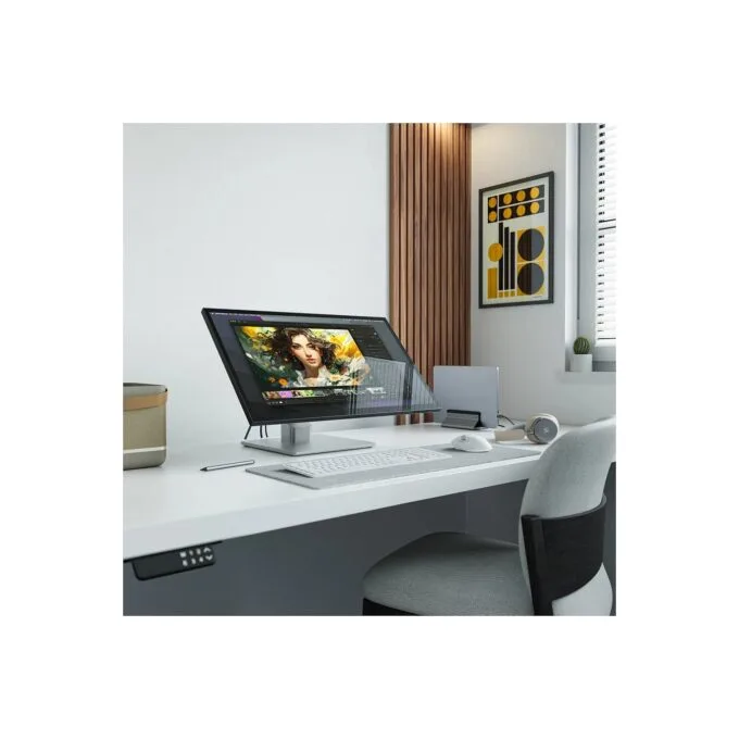 Alogic TFT 27' Clarity Touch 4K, Webcam, 65W PD, Fold-Stand — image 3