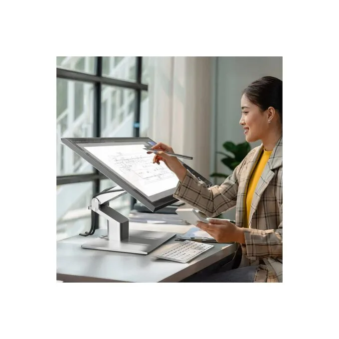 Alogic TFT 27' Clarity Touch 4K, Webcam, 65W PD, Fold-Stand — image 5