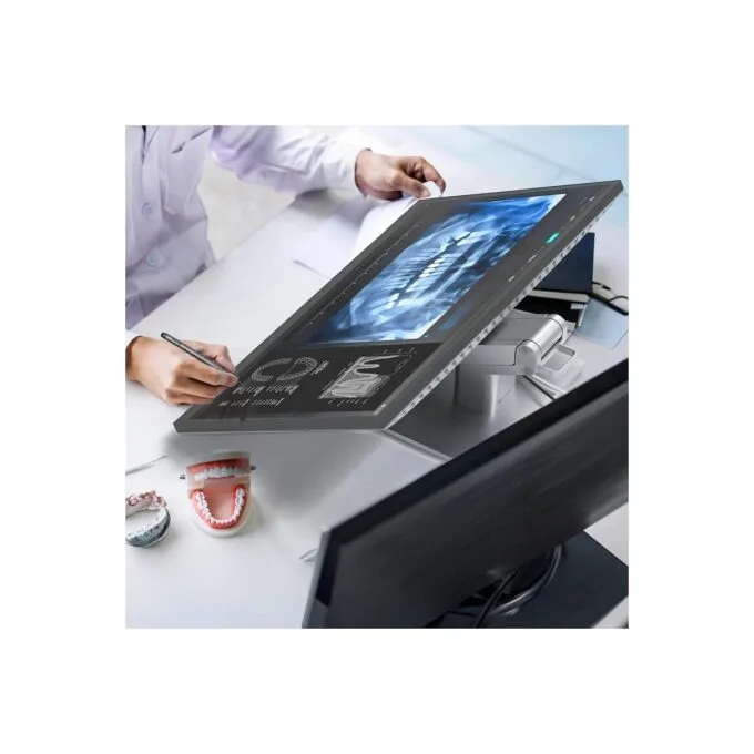Alogic TFT 27' Clarity Touch 4K, Webcam, 65W PD, Fold-Stand — image 9