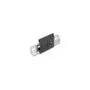Aluminium Montageclip für Hutschiene 60.0 x 47.8 mm schwarz