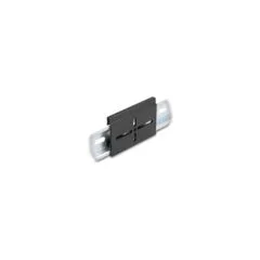 Aluminium Montageclip für Hutschiene 70.0 x 47.8 mm schwarz