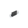 Aluminium Montageclip für Hutschiene 70.0 x 47.8 mm schwarz
