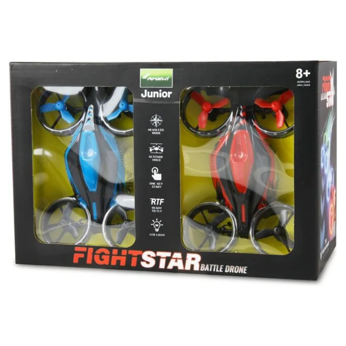 Amewi Fight Star Battle Drone Set RtF rot & blau — image 2