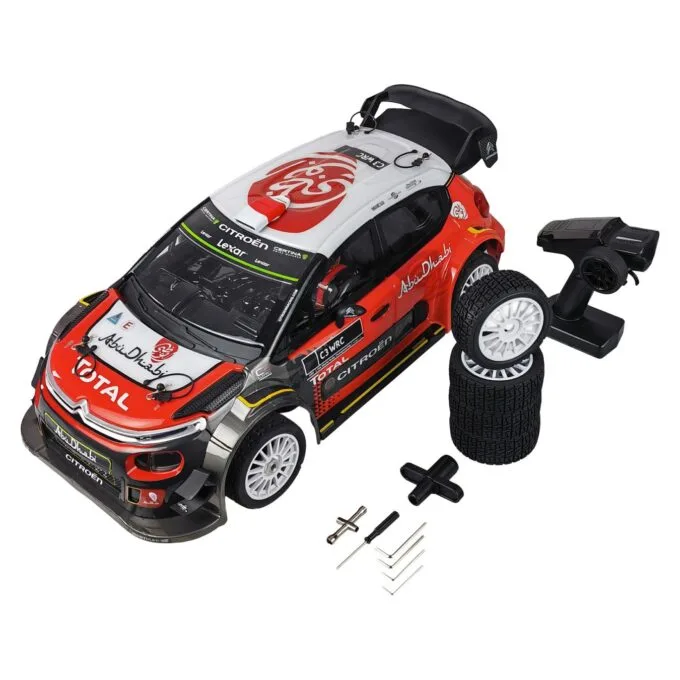 Amewi RC Rallye Citroen CR3 WRC HyperGo 1:7 schwarz rot — image 2