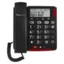 amplicomms BIGTel 48 Plus. Grotastentelefon Dark Grey