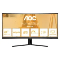 AOC 86,3cm (34') CU34B3E 21:09 HDMI+DP Curved black
