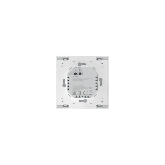 Aqara Smart Wall Switch H1 (No Neutral. Single Rocker) weiß — image 3