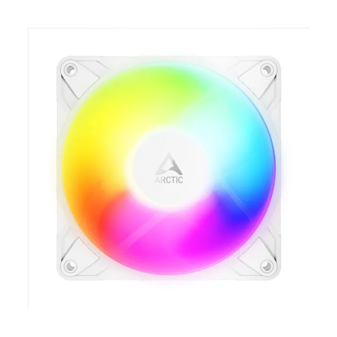 ARCTIC P12 Pro REVERSE A-RGB (White) - 3 Pack - 120mm Reverse Blade Case Fan — image 2