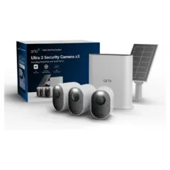 ARLO Ultra 3 Security Camera 3-cam kit + Solar Panel