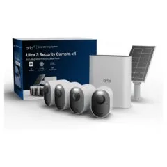 ARLO Ultra 3 Security Camera 4-cam kit + Solar Panel