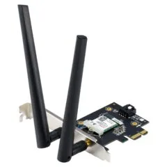 ASUS PCE-BE6500 WiFi 7 Bluetooth 5.4 Adapter BE6500 Triband. PCI Express. 2x Externe Antenne