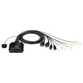 ATEN CS22H 2-Port USB 4K HDMI KVM Switch