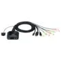 ATEN CS52DP 2-Port USB-C DP Hybrid Kabel KVM
