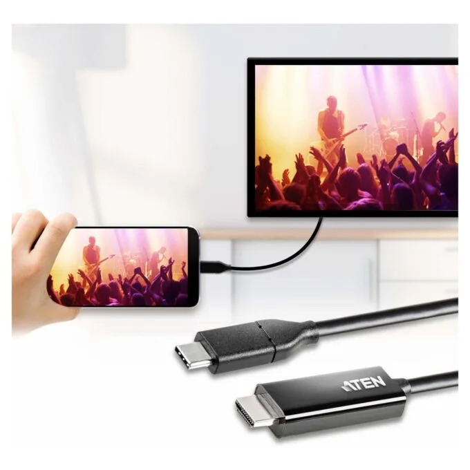 ATEN UC3238 USB-C to 4K HDMI Kabel 2.7m — image 2