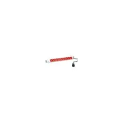 BACHMANN 19' Steckdosenleiste 9x Schutzkontakt C20-Stecker, Aluminium