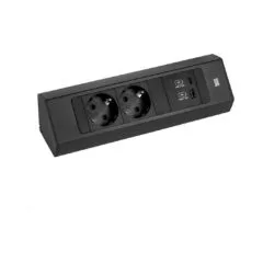 BACHMANN CASIA 2 2xCEE7 3 1xUSB A C 22W 2,0m AEH SW