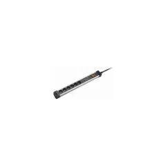 BACHMANN CONNECTUS 9xCEE7 3, 1xSchalter 2,0m CEE7 7 Grau