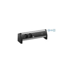 BACHMANN DESK 2xSchutzkontakt USB C USB Charger 60W 1xABD GST18