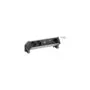BACHMANN DESK2 ALU BLACK 2xSchutzkt.USBC, USB Charger 60W 0,2m GST18