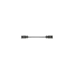 BACHMANN Gerteverlngerung GST18-3 Stecker Kupplung schwarz 0.5m