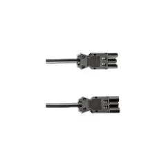 BACHMANN Gerteverlngerung GST18-3 Stecker Kupplung, schwarz, 5 m