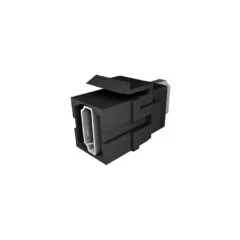 BACHMANN HDMI Keystone Buchse Buchseschwarz - 1 x HDMI 2.0