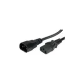 BACHMANN Kaltgerte-Kabel 2.5m schwarz IEC320 C13-C14 2.5m