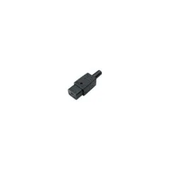 BACHMANN Kaltgertekupplung IEC320 C19 16A 250VAC schwarz Schraubanschluss