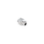 BACHMANN Keystone CAT6a STP Kupplung, RJ45 LSA-Anschlusstechnik 10GB, metallic