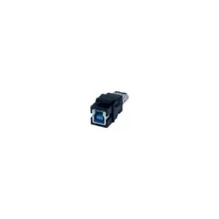 BACHMANN Keystone USB 3.0 Kupplung B A Buchse-Buchse schwarz