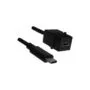 BACHMANN Keystone USB 3.1 Kupplung, Typ C PD 60W Buchse Stecker, 0,5 m