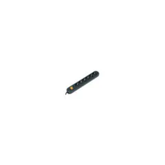 BACHMANN SMART Steckdosenleiste 6x Schutzkontakt Schalter schwarz 3m
