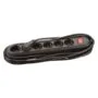 BACHMANN SMART Steckdosenleiste 6x Schutzkontakt Schalter schwarz 5m