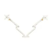 BakkerElkhuizen BE Flexible Dual Monitorarm White