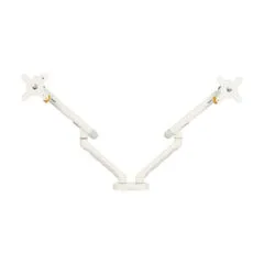 BakkerElkhuizen BE Flexible Dual Monitorarm White