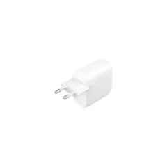 Belkin 60W Dual USB-C Ladegerät mit Power Deliver. weiss