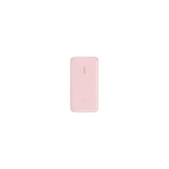 Belkin Powerbank mit integriertem USB-C Kabel. Pink. USB-C. 20.000 mAh