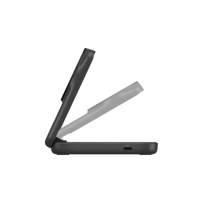 Belkin UltraCharge 25W Qi2 magn. 2-in-1 Lad.klappb.sw. WIZ038kqBK — image 2