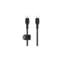 Belkin USB-C auf USB-C Kabel geflochten. Schwarz. 60W. 2m