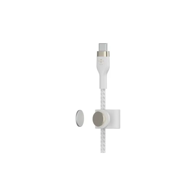 Belkin USB-C auf USB-C Kabel geflochten. Weiß. 60W. 1m — image 5