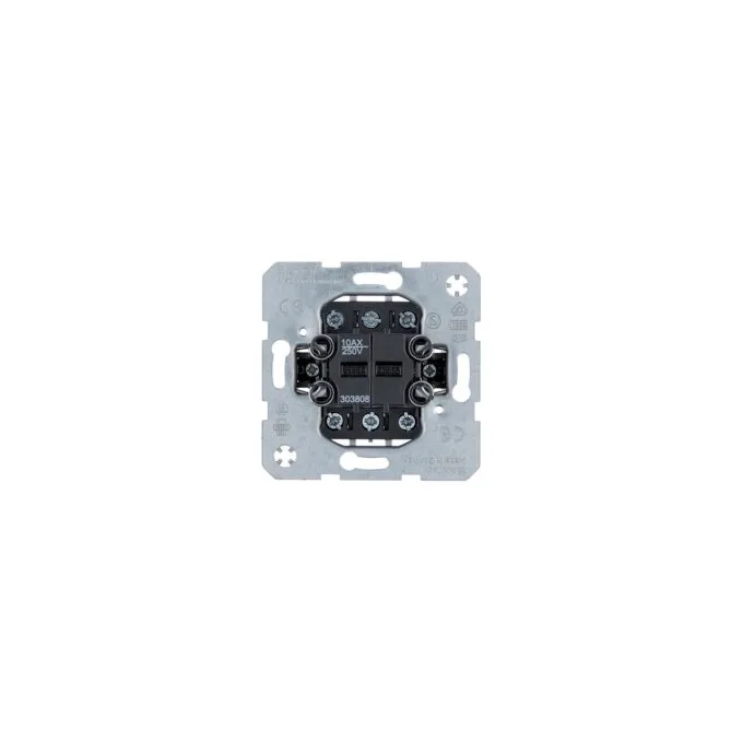 Berker 3038 08 Wippschalter Doppel Aus- Wechsel- Modul-Einsatz — image 1
