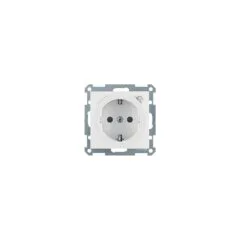 Berker 47088989 Fi- SCHUKO-Steckdose 30mA polarweiss glänzend S.1 B.3 B.7