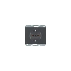 Berker 47157006 SCHUKO-Steckdose anth matt