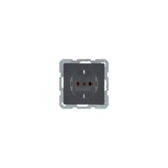 Berker 47436086 Steckdose SCHUKO Q.1 Q.3 anthrazit. samt
