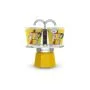 Bialetti Espressokocher Set Mini Express Lichtenstein + 2 Espressobecher