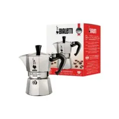 Bialetti Moka Express - silber - Aluminium - für 2 Tassen