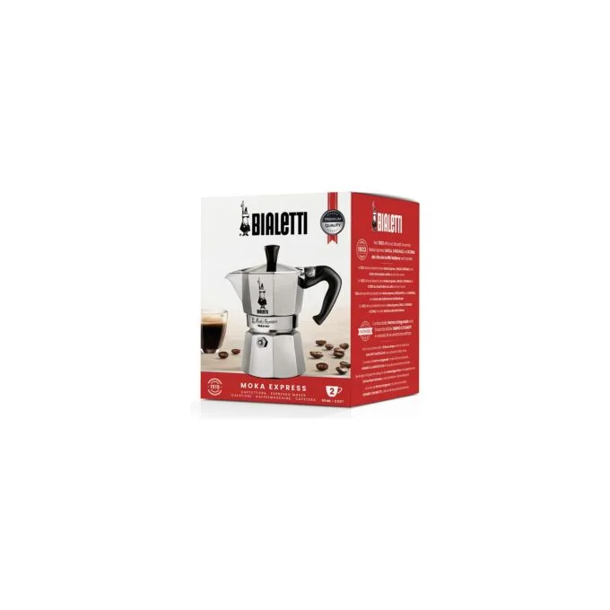 Bialetti Moka Express - silber - Aluminium - für 2 Tassen — image 6