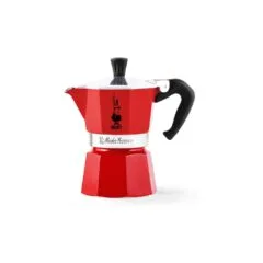 Bialetti Mokka-Express Kanne 3 Tassen Passion Red
